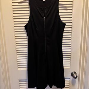 Bar III Black Mini Scuba Dress
